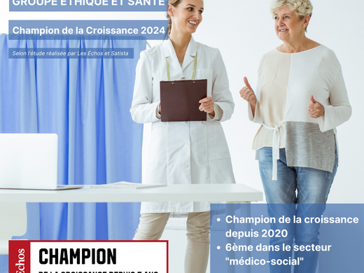Le Réseau RNPC/Groupe Ethique et santé sacré &#8220;Champion de la croissance pour la 5e année consécutive&#8221;