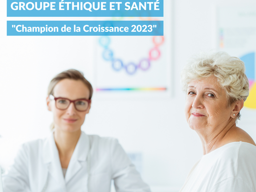 Le Réseau RNPC /Groupe Ethique et Santé sacré champion de la croissance                                                         pour la 4e année consécutive !